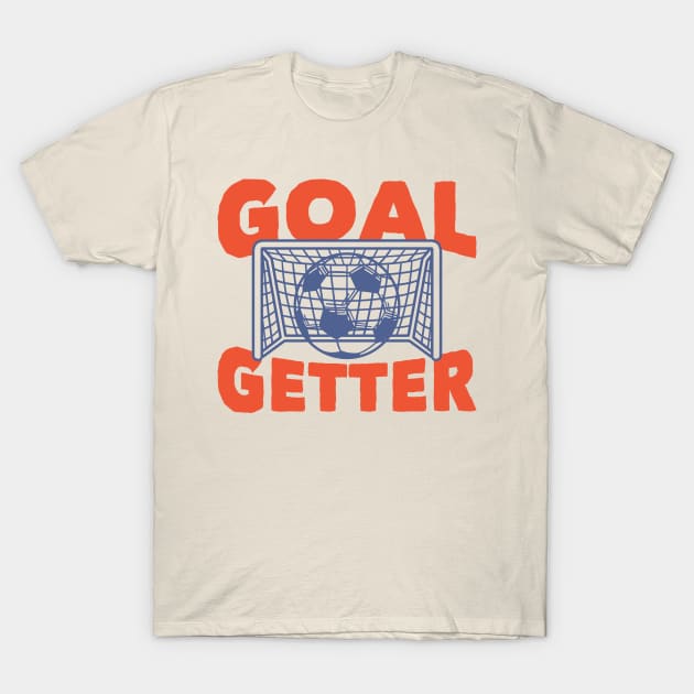 Goal Getter: Funny Soccer Player T-Shirt by TwistedCharm